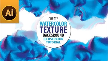 Illustrator Watercolor Texture Background Tutorial