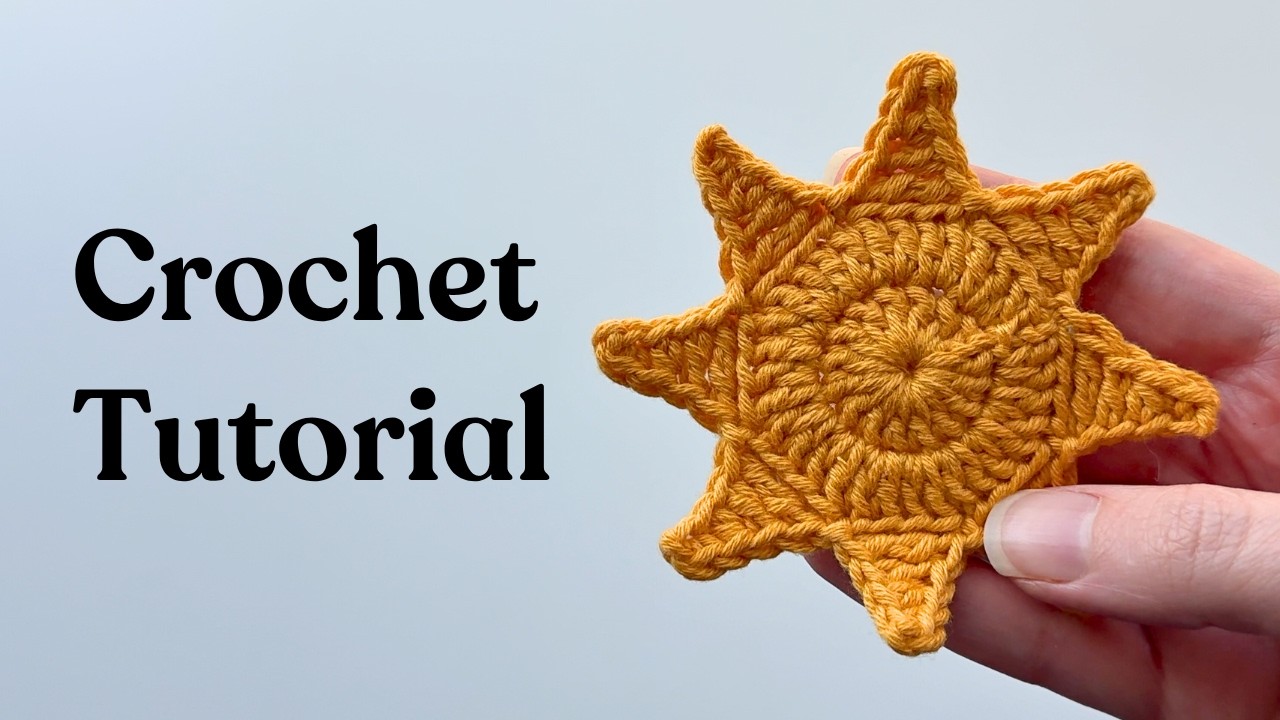 How to Crochet a Sun ☀️ Beginner Tutorial