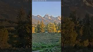 SeeJH.ai: Dornan's Sunrise in #GrandTeton - Jun 17, 2026 #Timelapse