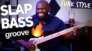 Learn Crazy Slap Bass Groove Under 2Min