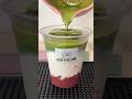 🌿Strawberry Matcha Latte🍓🍵 #matcha #matchalatte #matchalover #drink #tea #homecafe #มัทฉะ #asmr