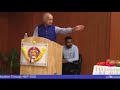 महामना मालवीय जी के शिक्षा दर्शन पर उद्बोधन प्रस्तुत करते हुए माननीय कुलपति प्रो. रमाशंकर दूबे।