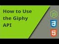 How to Use the Giphy API