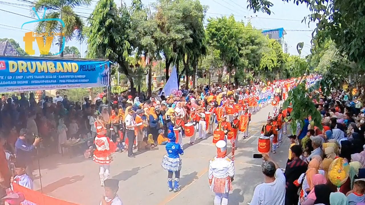 Drumband SDN Pragaan Laok 1 di Festival Drumband Pelajar 2023