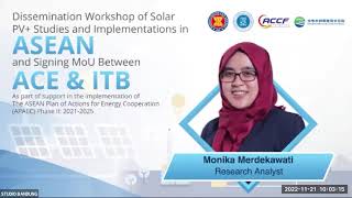 Dissemination Workshop of Solar PV+ Studies and Implementation in ASEAN - Session 1