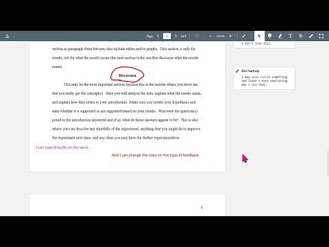 Seeing Feedback on Papers in Canvas Using Chrome, Update July, 2022