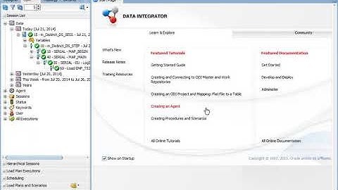 ORACLE DATA INTEGRATOR ODI Distint Component