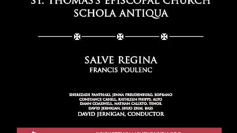 Salve Regina, Francis Poulenc