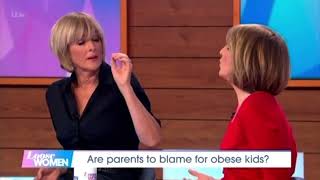 Kaye and Jane do not agree about who is to blame for child obesity - Loose Women - 8th March 2019