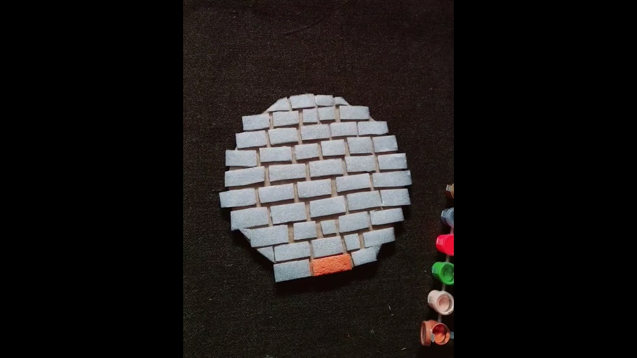 zero rupees me banaya 😱 wallhanging 