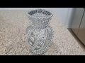 Dollar Tree DIY Glam Home Decor/  Crystal Vase