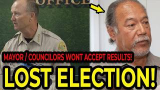 🚨Huge MELTDOWN — California Mayor And Councilors Lose Election & Refuse To Leave!