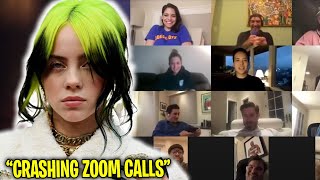 Celebrities Crashing Zoom calls and SHOCKING FANS! (HILARIOUS!!)