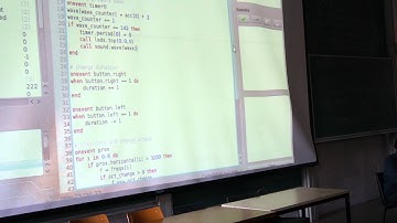 Aseba Programming demo with Thymio II Robot