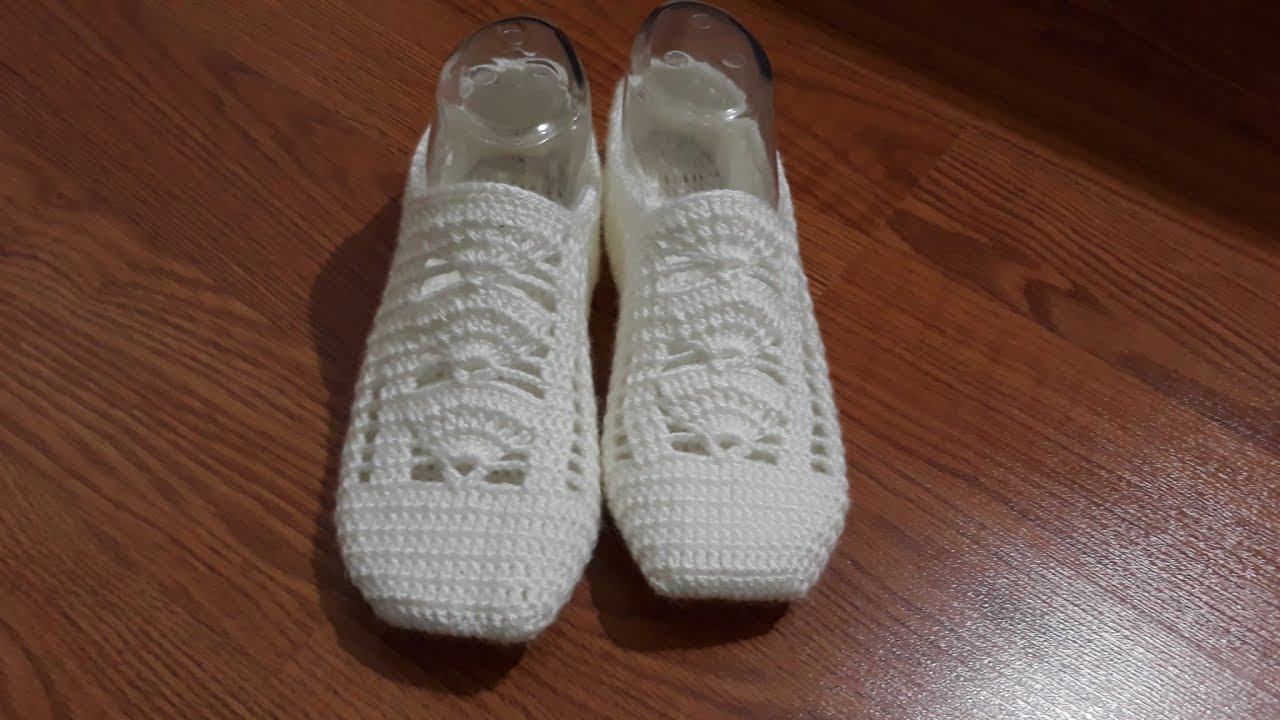 tığ işi kolay patik modeli 💯✅ #patikmodelleri