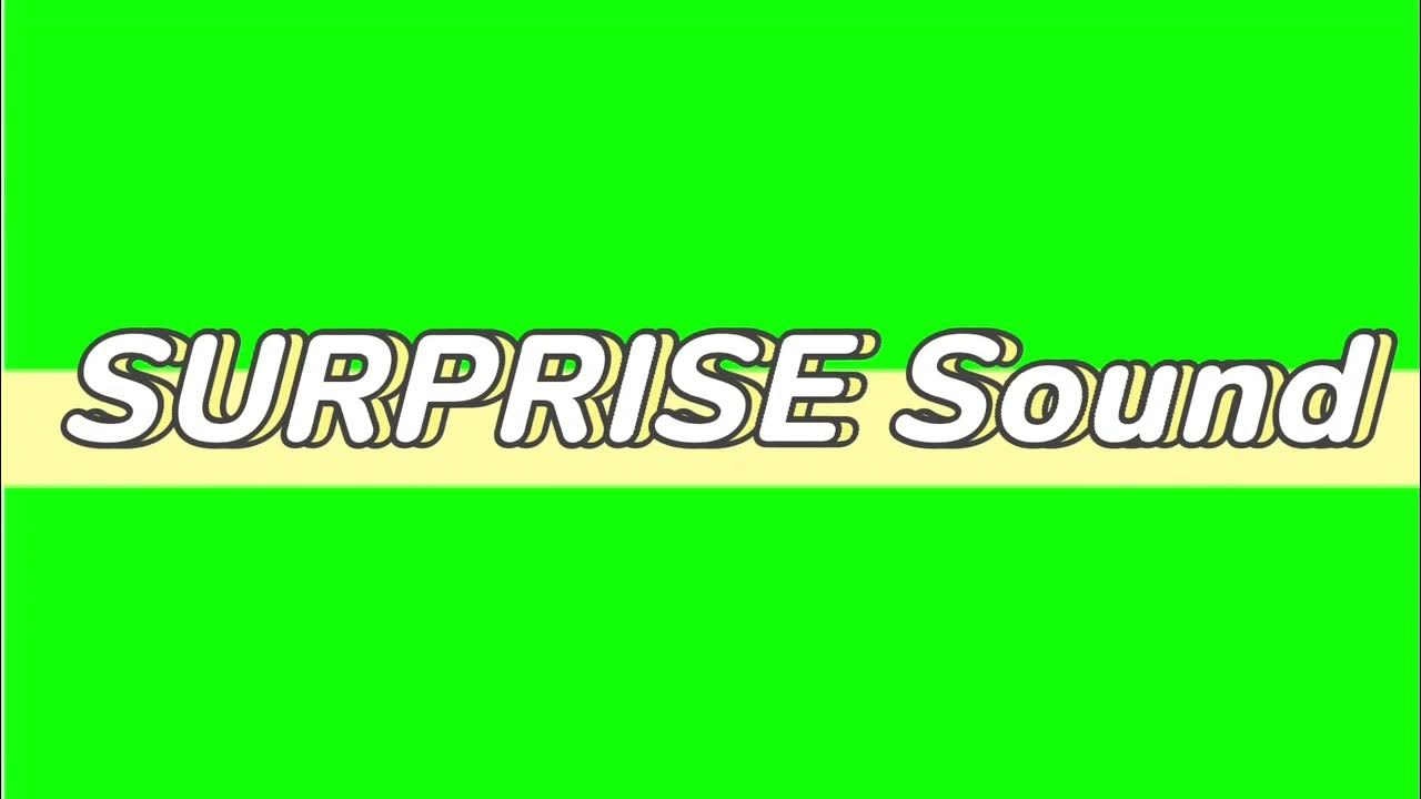 Surprise Sound Effect Film Hiệu ứng Phim YouTube
