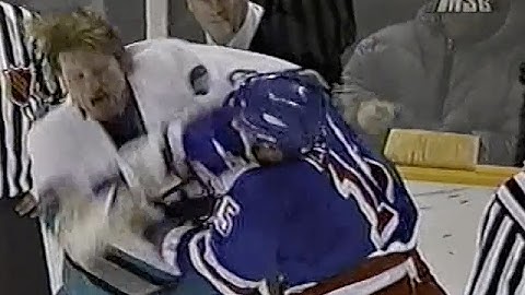 Darren Langdon vs Marty McSorley Feb 2, 1998
