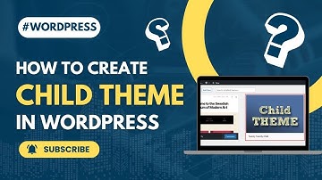 How To Create Child Theme In WordPress (Step-By-Step Tutorial)