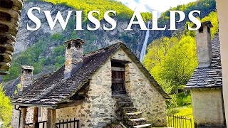 Switzerland 4K - The Fairytale Village Hidden In The Swiss Alps - Walking Tour, Travel Vlog