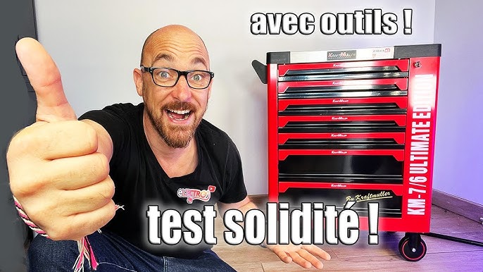 TEST ✓ Servante d'atelier FACOM ROLL et outils en modules - La pause café  de BichonTV 