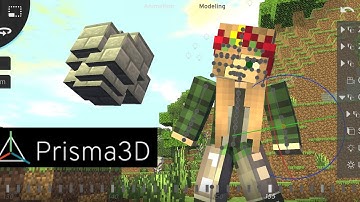 Making a Minecraft Animation in 30 minutes using [Prisma3d]