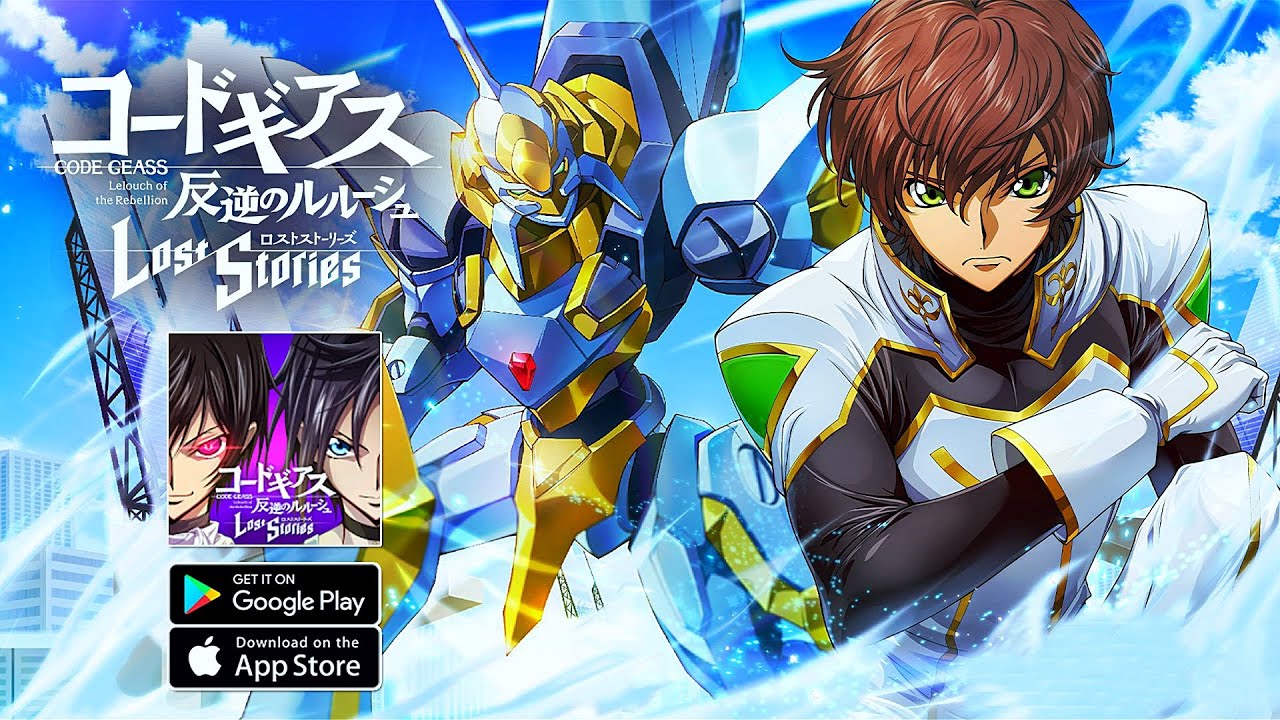 Code Geass Lelouch Of The Rebellion Lost Stories Official Launch Gameplay Android Ios Youtube
