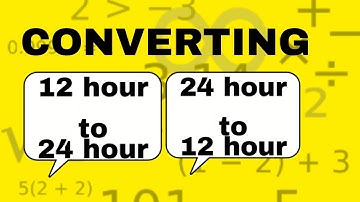 Time conversion 12 hour to 24 hour & 24 hour to 12 hour clock