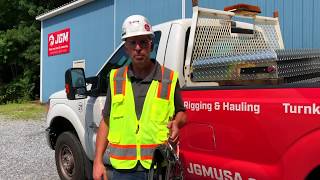 JGM Safety Video: Pre-Inspection of Harness & Lanyard