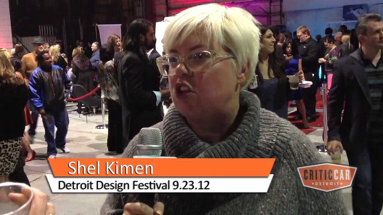 CriticCar Detroit: Shel Kimen @ Detroit Design Festival @ Runway Detroit 9.23.12