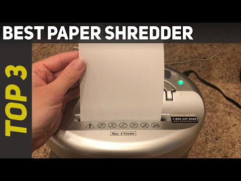 Best Paper Shredder in 2023 - 3 Best Paper