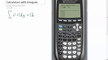 5 Minute Math: Definite integrals from your calculator