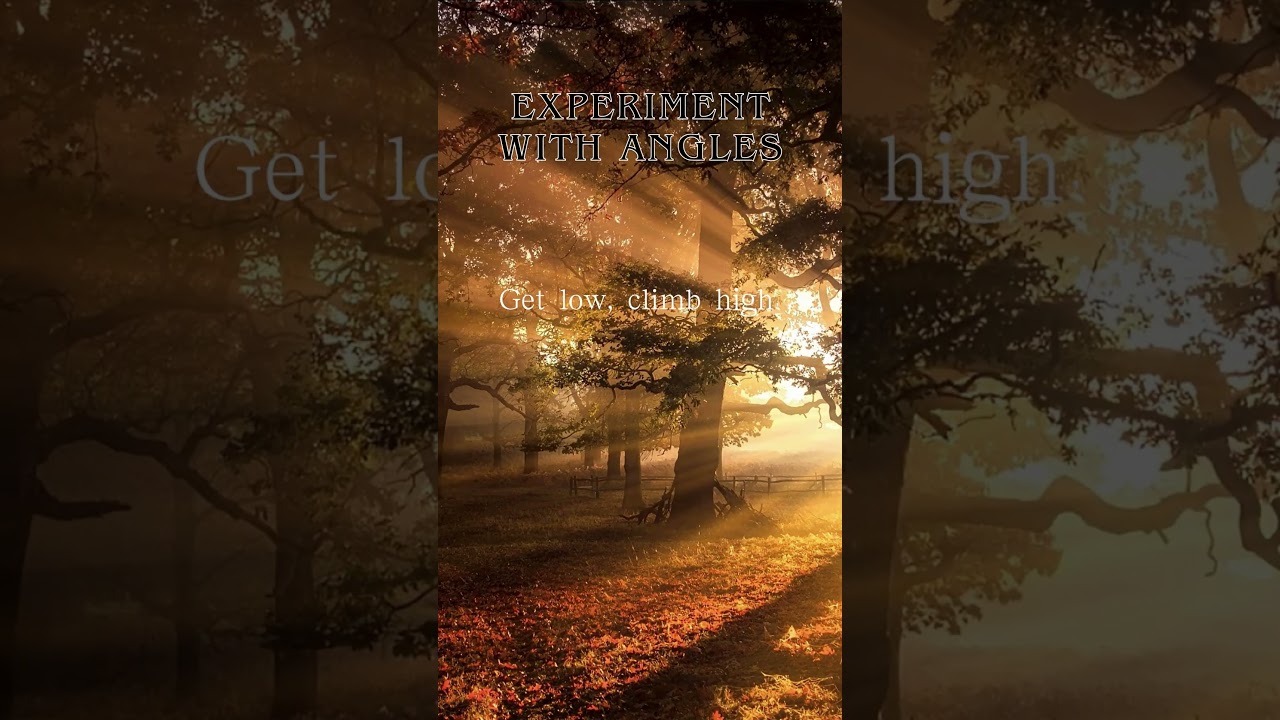 Quick Tips for Landscape Photography