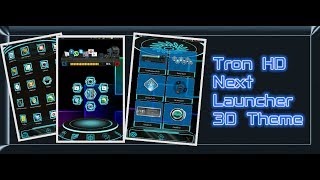 Tron HD Next Launcher 3D Theme screenshot 4