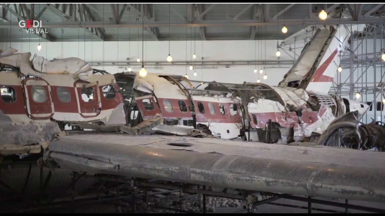 Strage di Ustica, museo della memoria: il relitto del Dc-9 Itavia, il ricordo e le bugie di stato