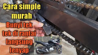 Solusi jitu  rantai vixion bunyi cetek_cetek #cara mengatasi#cara memperbaiki