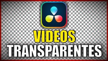 ¡Cómo Exportar VÍDEOS con FONDO TRANSPARENTE! | Davinci Resolve Tutorial
