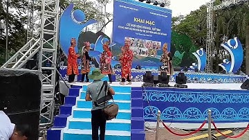 Múa chuông , múa rùa Phú Lương,  Thái Nguyên tại Ngày hội Văn hóa dân tộc Dao toàn quốc 2017