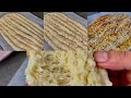 التميس الأفغاني الخبز الافغاني نون بربرى نان پنجه كش Afghani Bread Barbari Breade Recipe 