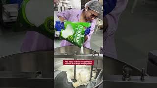 Making of kaju katli