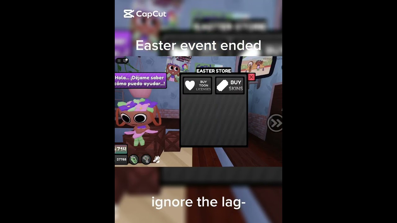 the Easter event is over (this is the reason for inactivity)