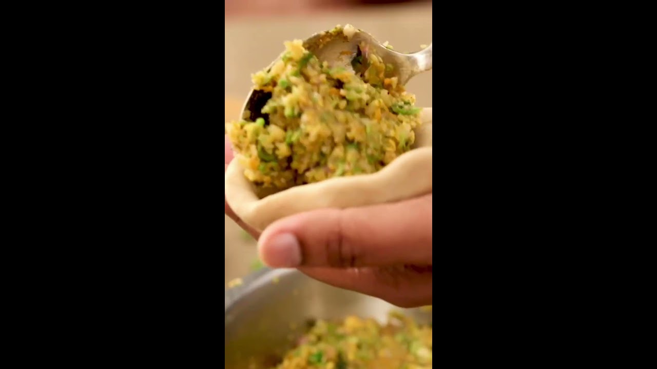 Street Style Veg Parantha   #Shorts   Sanjeev Kapoor Khazana