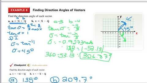 6.3 Vectors in the Plane pt. 2