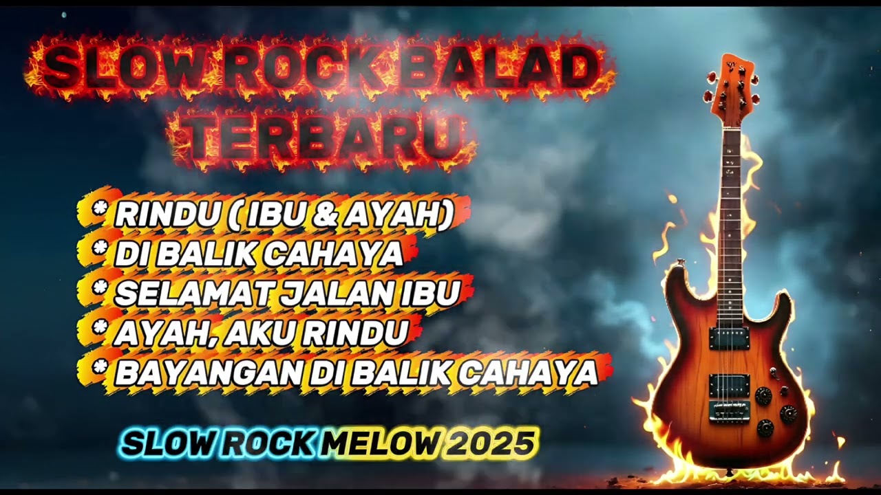 Lagu Slow Rock Terbaru🥲☹️ || Rindu Ayah Ibu di Surga || Balad Menyentuh Hati ❤💞☹️😭