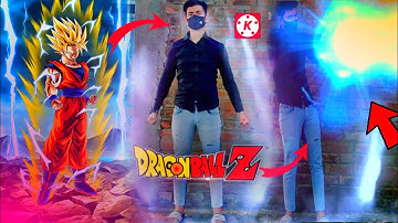 i make dragon Ball Z Goku vfx in kinemaster #goku_vfx_kinemaster #vfx #vfxediting #dragonballz_vfx #