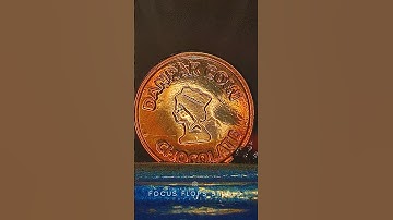 Fire vs Choclate Coin ASMR #closeup #satisfying #macro