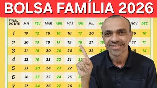 IT'S ! THE COMPLETE 2026 BOLSA FAMÍLIA CALENDAR IS OUT