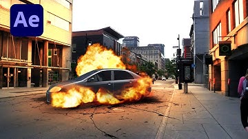 Car Explosion VFX Tutorial In After Effects