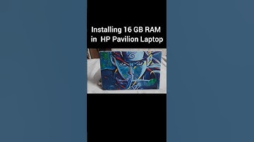 😎😱Adding 16GB DDR4 RAM to HP Laptop😎🤟🏻#technologia#funny#diy#laptop#shorts#youtubeshorts#viralvideo