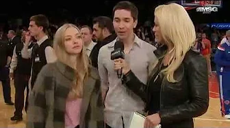 Amanda Seyfried and Justin Long - 1 Minute wih Jill Martin