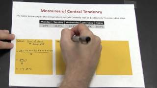 Data Analysis - Part 11 of 11 (Measures of Central Tendency - II)